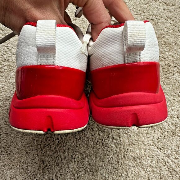 Nike Control Jr Golf Shoes Red White Lace Up Youth Size 1 - Picture 5 of 7